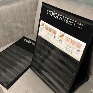 2 ColorStreet Vendor Displays & 1 Wooden Display